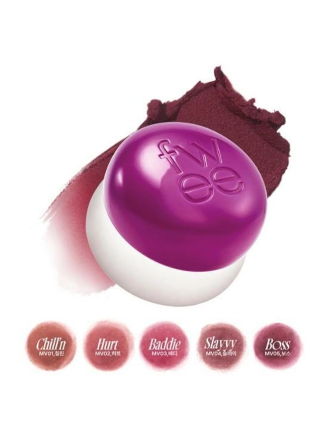 fwee Lip & Cheek Blurry Pudding Pot MV04 Slayyy 5g - Image 3