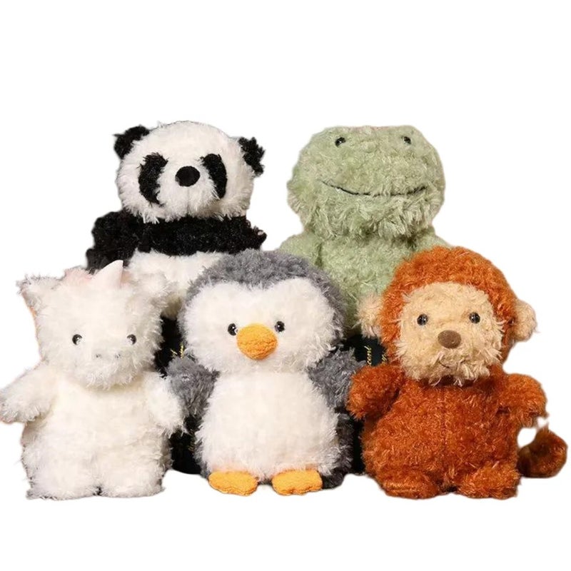 Y&D Hot Sale Comfortable Baby Sleep Plush Toy  Logo Little Curly Cartoon Pig Stuffed Animal Doll Gift for Children - Image 2