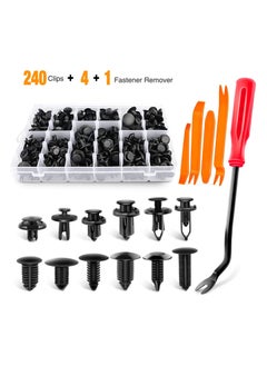 Bukela 240PCS Bumper Retainer Clips Car Plastic Rivets Fasteners Push Retainer Kit Most Popular Sizes Auto Push Pin Rivets Set -Door Trim Panel Fender Clips for GM Ford Toyota Honda Chrysler  - Image 4