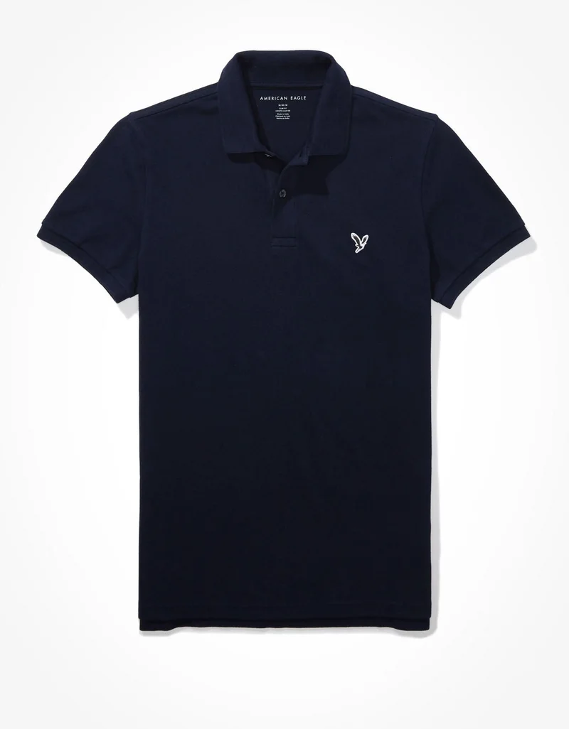 American Eagle  AE Slim Flex Polo Shirt for Men | Best Price UAE