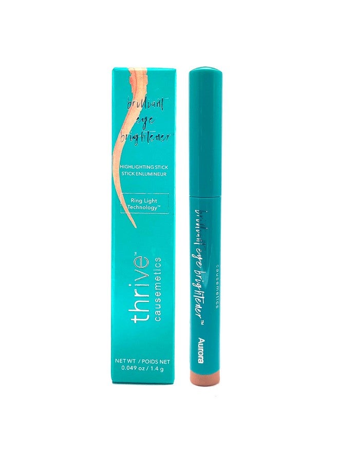 Thrive Causemetics Highlighting Stick Eye Brightener, Rose Gold Shimmer, Aurora