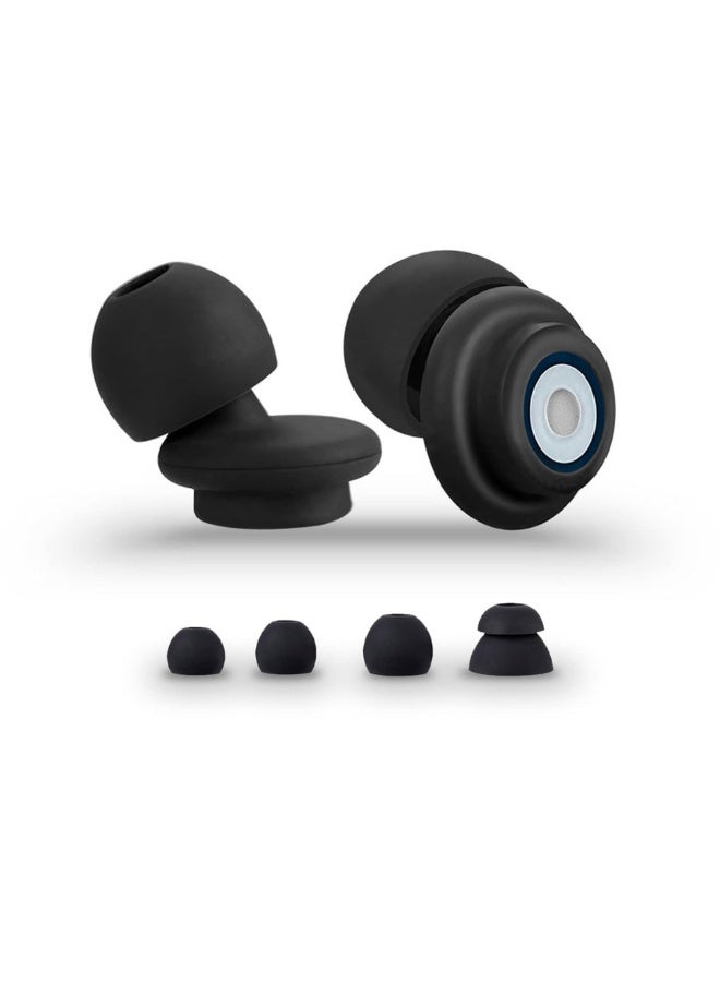 McDou Ear Plugs for Sleeping Noise Cancelling,New Upgraded Reusable Flexible Silicone Hearing Protection Earplugs,Noise Cancelling Earbuds for Sleeping, Snoring, Studying,Work and Loud Noise  - Image 1