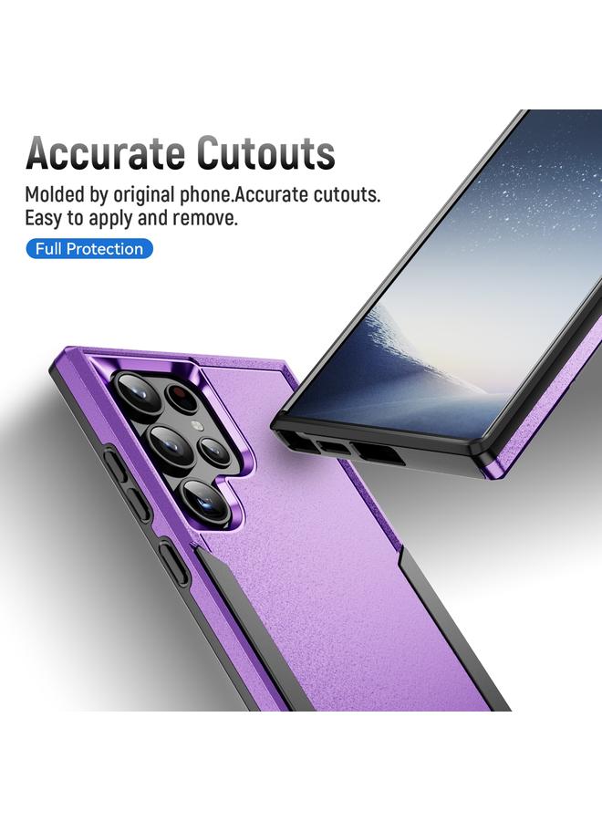 S-TOP Case For Samsung Galaxy S24 Ultra 5G Pioneer Armor Heavy Duty PC + TPU Phone Case - Image 5