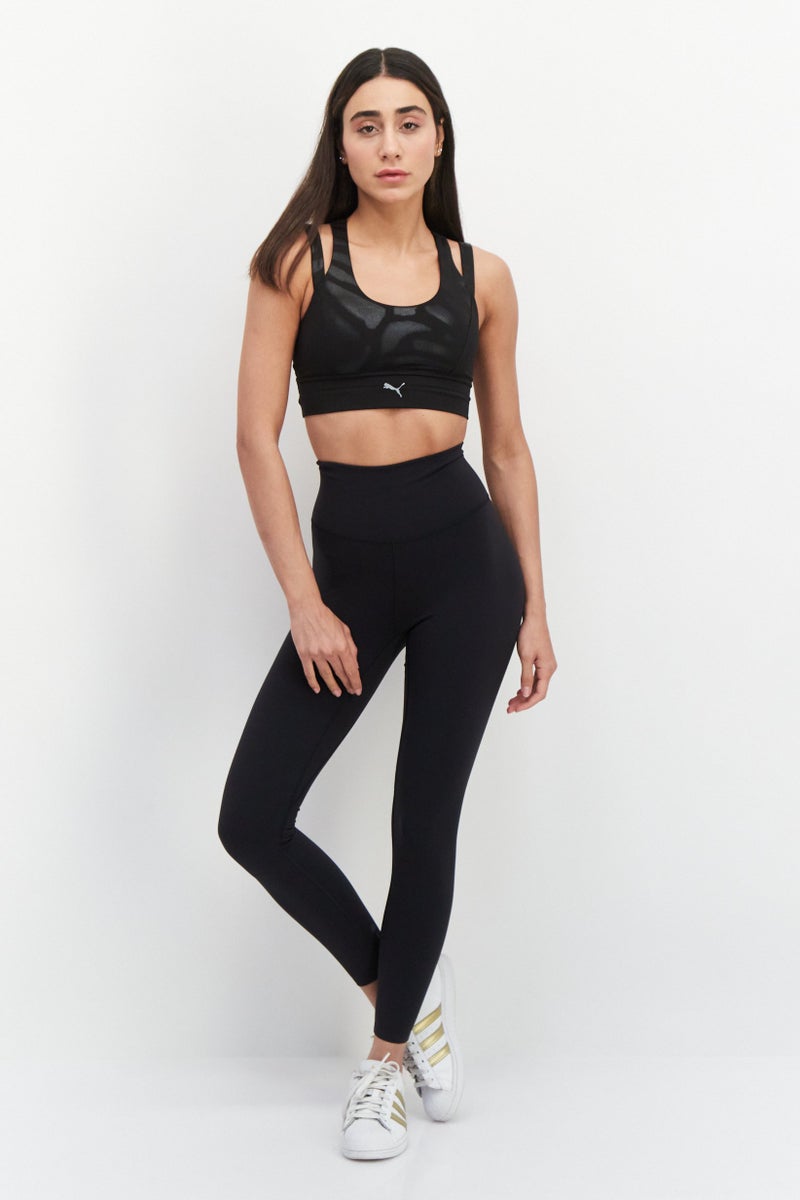 Adidas Women Tight Fit High Rise Yoga Leggings, Black  - Image 4
