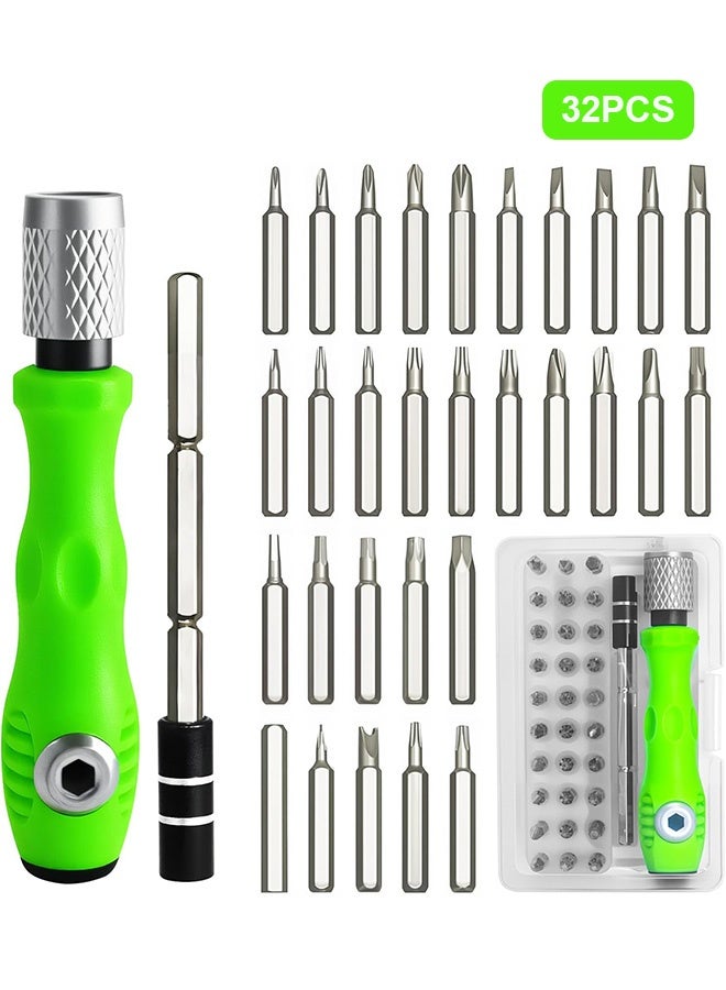 إم إكس إن Precision screwdriver set 32 in 1 Small Precision Screwdriver Set Professional Tiny Repair Tool Kit for Glasses Watches Laptop Electronics Toys Jewelry Computers. - Image 1
