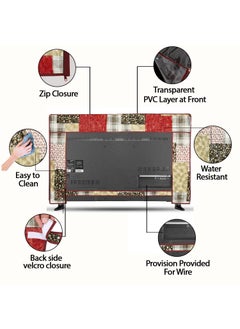E-Retailer ERetailer Transparent LCDLED TV Protector Cover with Zipper Enclosure for 42 Inch Suitable for All Major Brand Model ColorMulti Size39x3x24 Inches  - Image 5