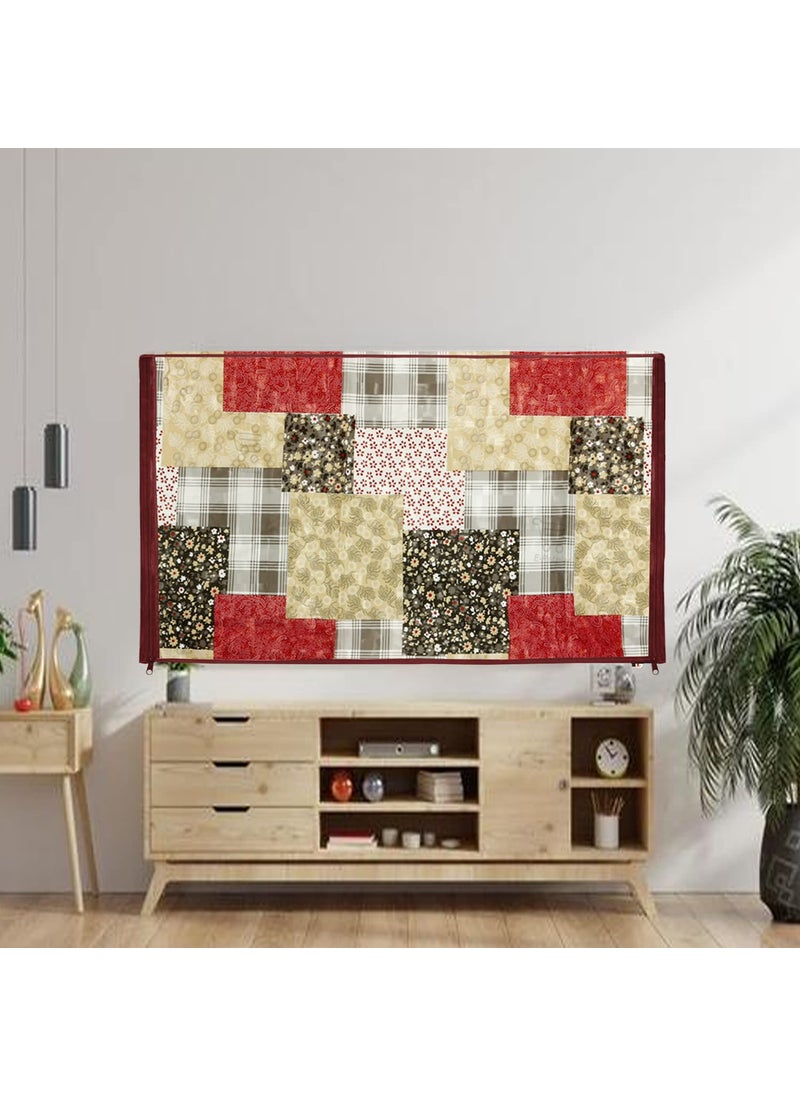 E-Retailer ERetailer Transparent LCDLED TV Protector Cover with Zipper Enclosure for 42 Inch Suitable for All Major Brand Model ColorMulti Size39x3x24 Inches  - Image 1