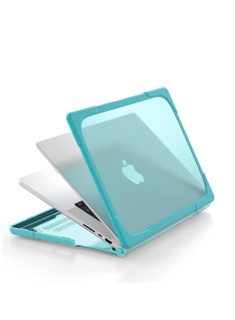 GULFLINK GULFLINK Hard Shell Case Cover with Kickstand Shockproof Function for MacBook Pro (A2442) 2021 14.2 inch  - Image 2
