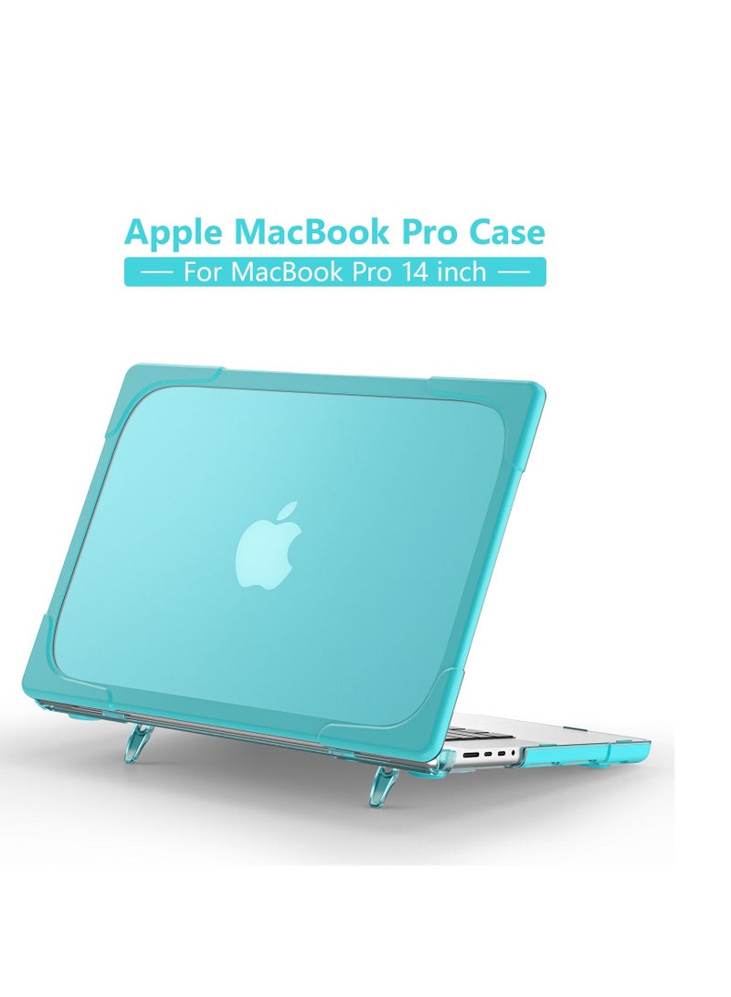 GULFLINK GULFLINK Hard Shell Case Cover with Kickstand Shockproof Function for MacBook Pro (A2442) 2021 14.2 inch  - Image 1