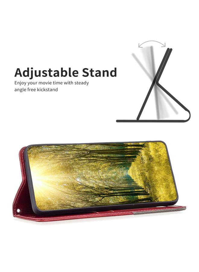 S-TOP Case For OPPO Realme GT Neo3 Prismatic Invisible Magnetic Leather Phone Case - Image 4