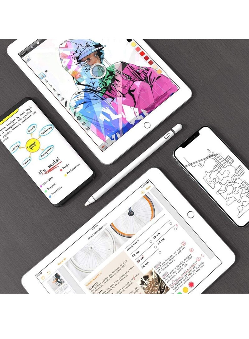 Stylus Pen For iPad With Palm Rejection White - Image 2