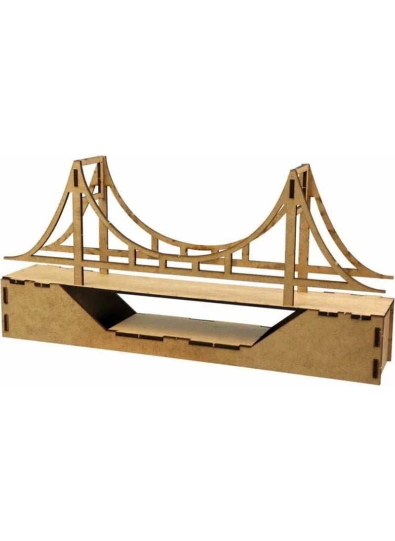 Südor Wood Wooden DIY Model Bridge 311 x 65 x 137 mm  - Image 3