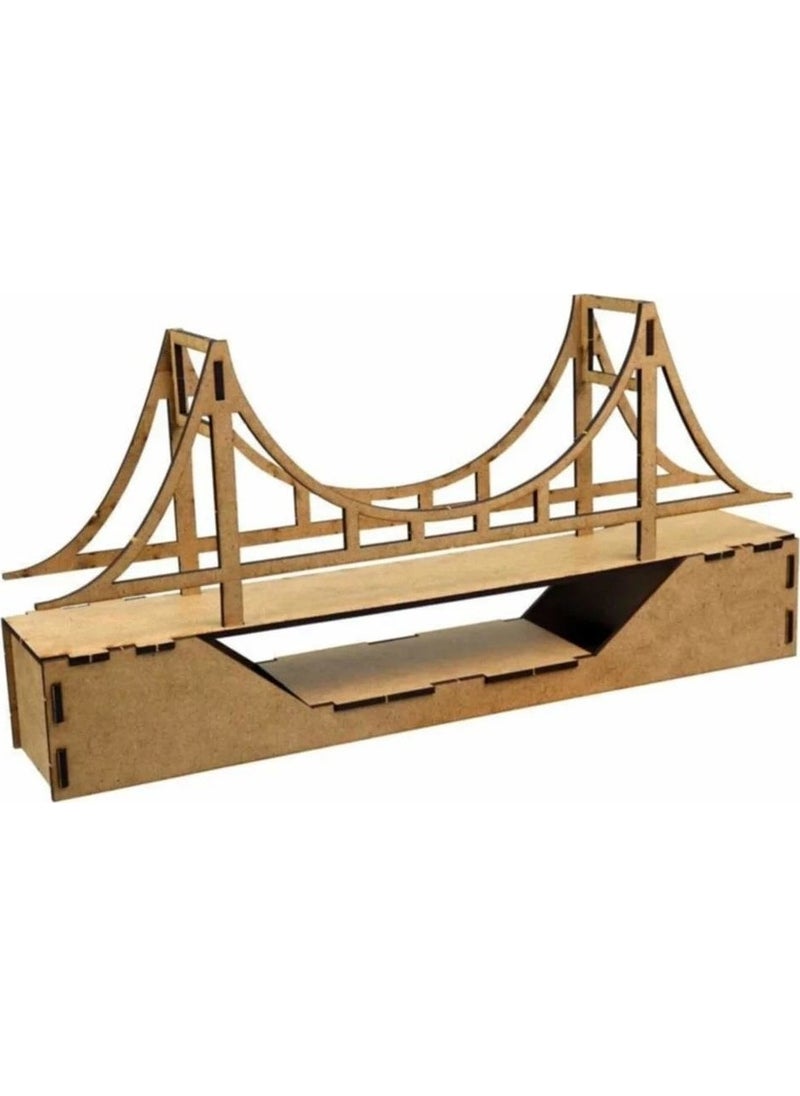 Südor Wood Wooden DIY Model Bridge 311 x 65 x 137 mm  - Image 4