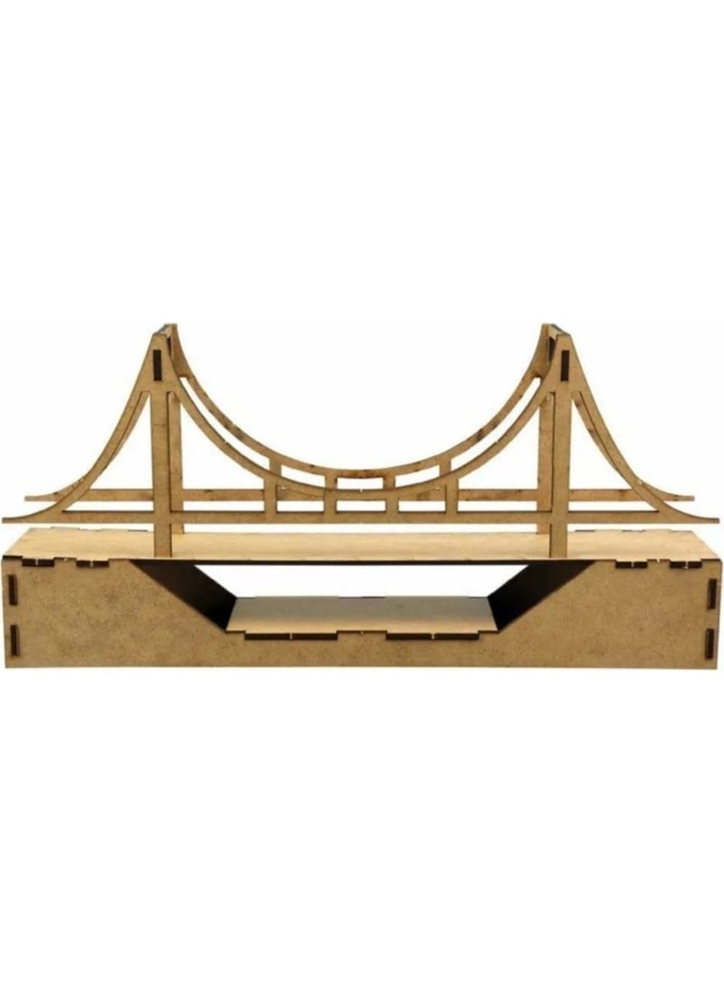 Südor Wood Wooden DIY Model Bridge 311 x 65 x 137 mm  - Image 5