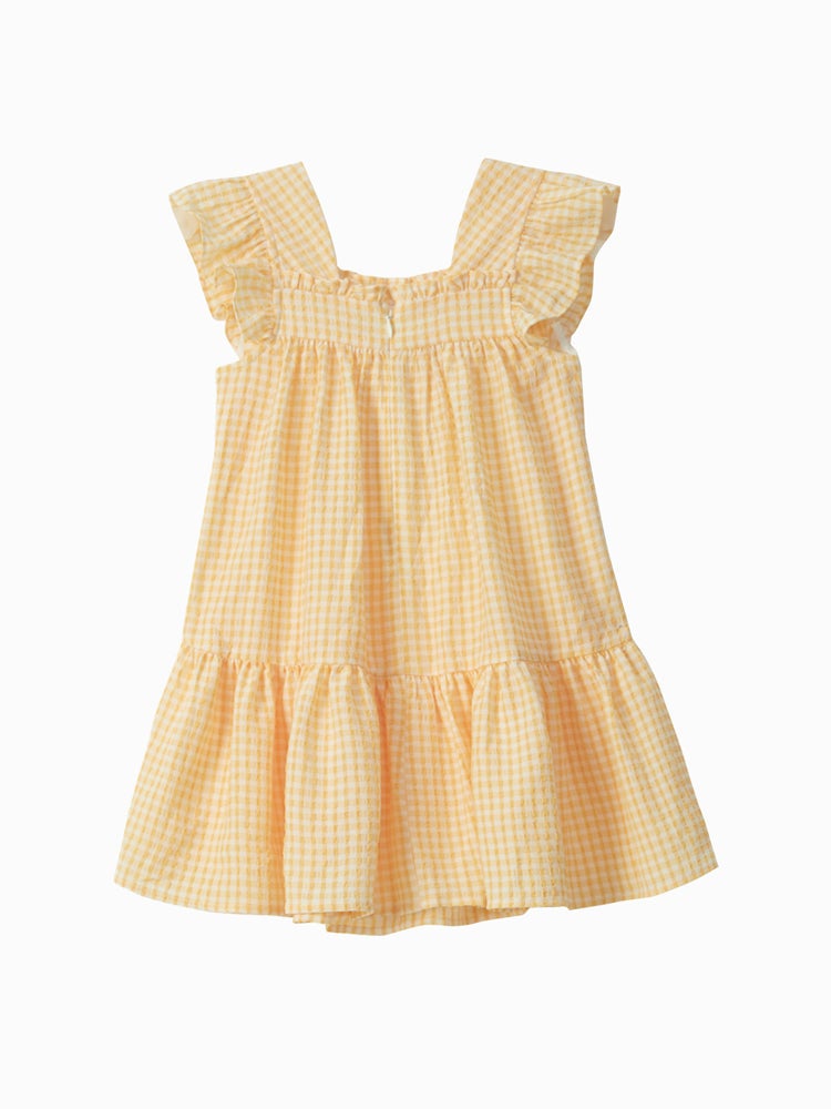 بالابالا فستان بطبعات مربعات للبنات - Image 2