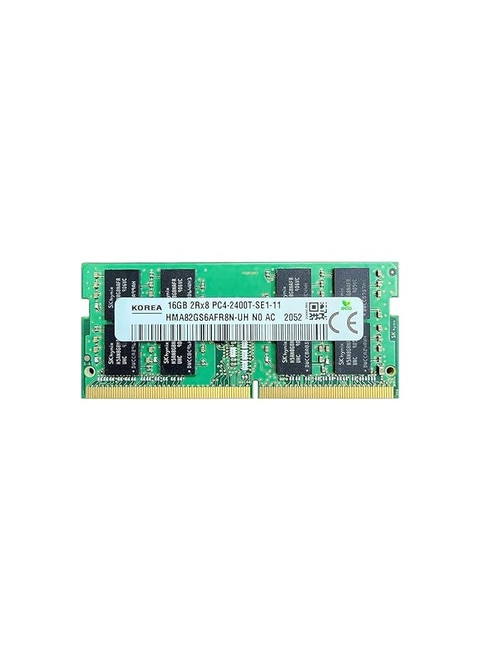 Hynix 16GB DDR4 RAM 2400MHz PC4-19200 SODIMM, 1.2V, CL17, Compatible with HMA82GS6AFR8N-UH, 260 Pins  - Image 1
