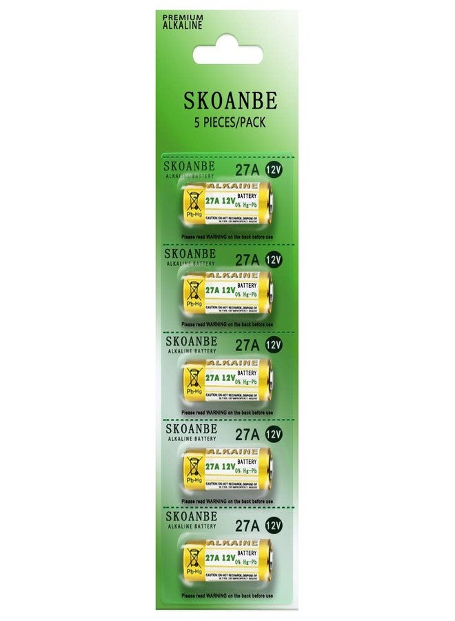 SKOANBE 27A 12V Alkaline Battery-Pack of 5 - Image 1