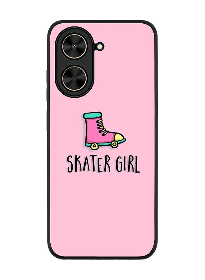 Stylizedd For Xiaomi Poco C71 / Redmi A5 4G Case,Slim fit Camera Protection, Shockproof Thin Phone cover  - Skater Girl