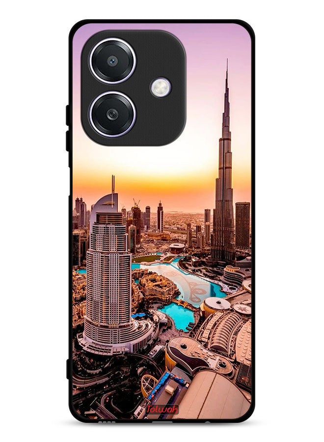 Tolwak Oppo A3x 5G Protective Case Cover Downtown Dubai - Image 1