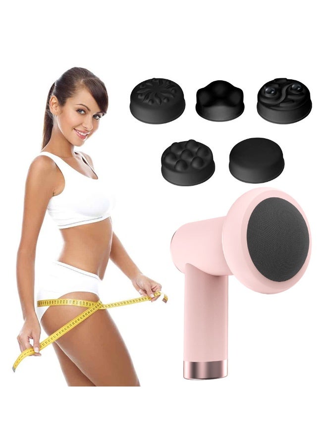 Blueidea Electric Deep Rolling Massager for Professional Shiatsu Style Massage Featuring 5 Massage Heads, Quiet Motor, 6 Speed Settings and Long Lasting Rechargeable Battery - Image 1