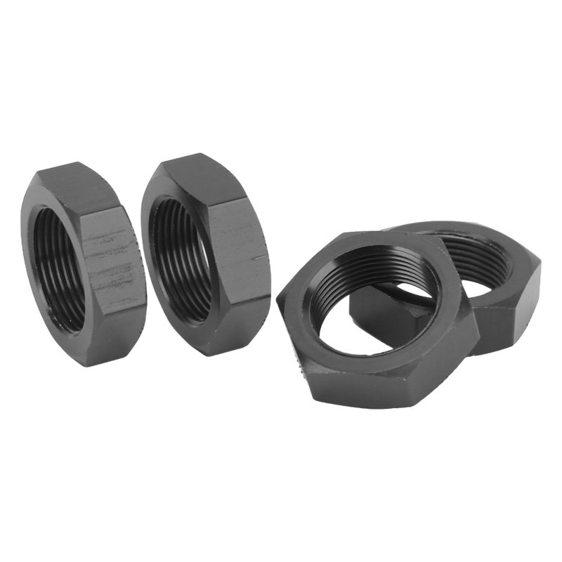 RC Car Wheel Nuts: 24mm Black Aluminum Alloy Hub Nut - Stable Wear-Resistant Structure Lightweight Design for RC Car Upgrade & Maintenance - Image 4