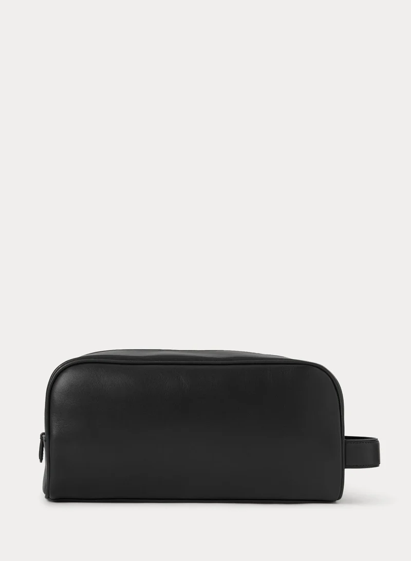 POLO RALPH LAUREN Leather Travel Case