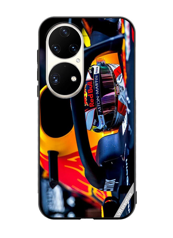VR CREATIVE Protective Case Cover For Huawei P50 Pro Redbull Design Multicolour  - Image 1