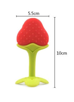 BabyGo Silicone Bpa Free Natural Organic Nipple Teethers For Newborn Infant Babies (1 Pcs) (Multicolor)  - Image 3