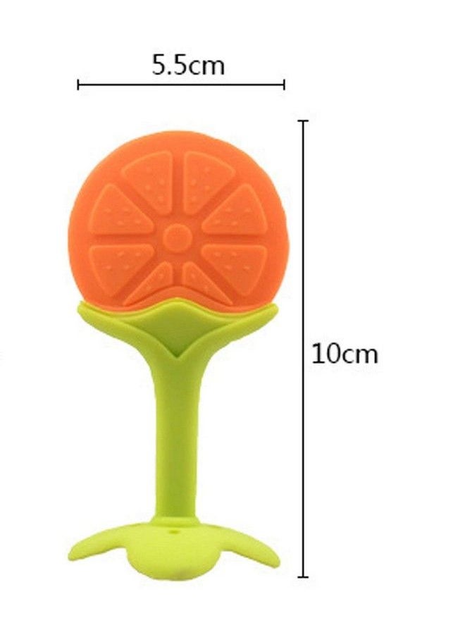 BabyGo Silicone Bpa Free Natural Organic Nipple Teethers For Newborn Infant Babies (1 Pcs) (Multicolor)  - Image 5