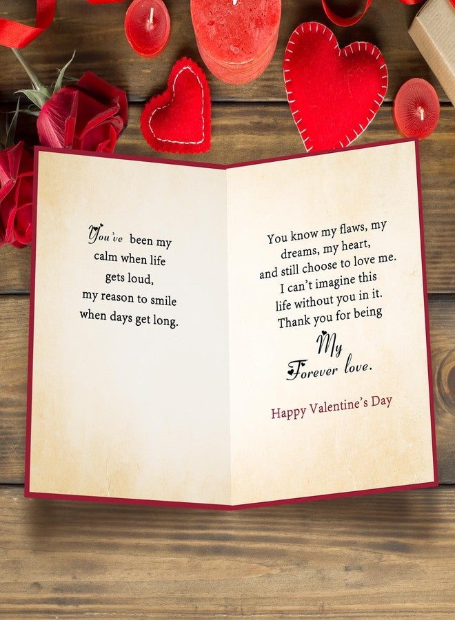 FANCYLUCKY Romantic Valentines Day Card for Wife Girlfriend, Funny Valentines Day Gifts from Husband Boyfriend, Best Valentines Gifts for Women Her - Image 2