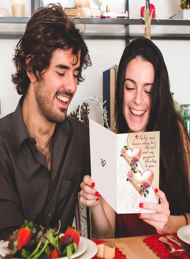 FANCYLUCKY Romantic Valentines Day Card for Wife Girlfriend, Funny Valentines Day Gifts from Husband Boyfriend, Best Valentines Gifts for Women Her - Image 5