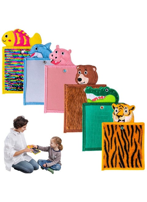 Sensory Mats Texture Children | Sensory Tiles For Kids | Sensory Pads For Autistic Children | Helps With Sensory Seeking Kids | Playful Learning Toys For Toddlers