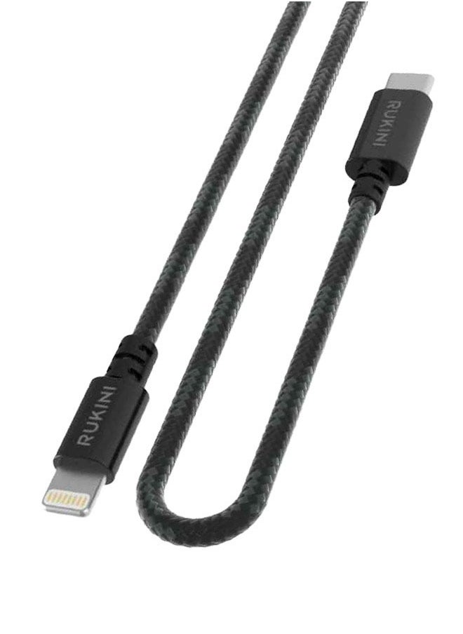 RUKINI Rokini Type C to iPhone cable - Apple Certified - Size 1 meter  - Image 2