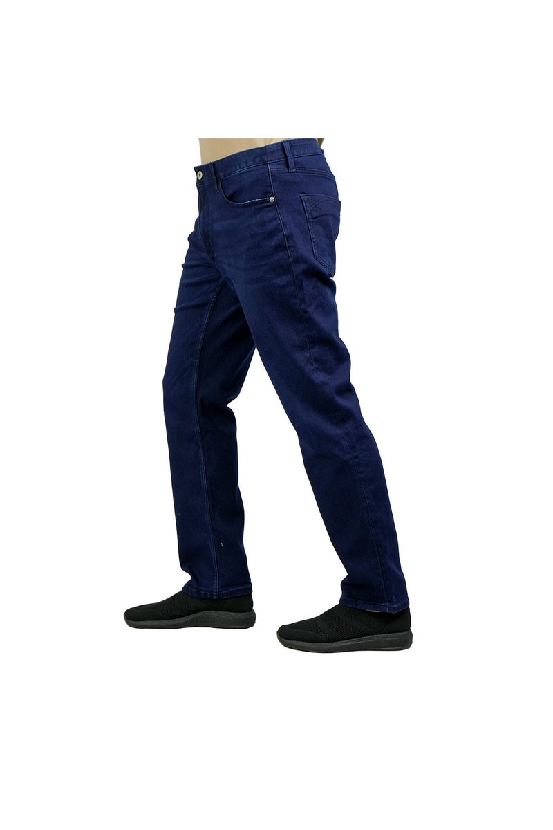 جيوردانو جينز رجالي أزرق سكيني بقصة مدببة - Image 1