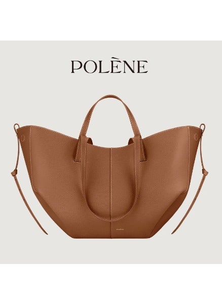 Generic - Polene Wing Tote Bag Large Capacity Fashion Camel large size ※ready stock※ - Image 1