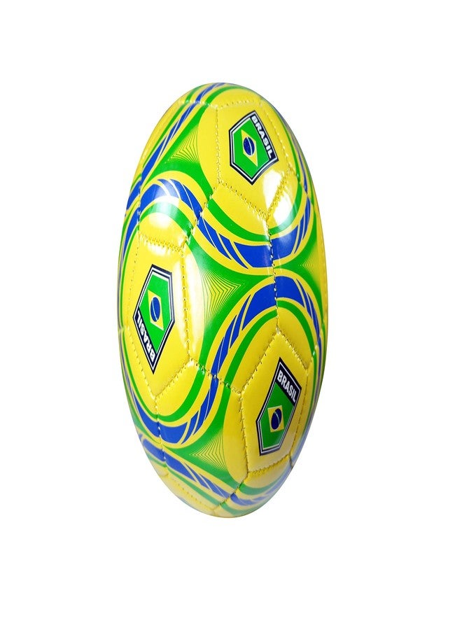 رينوكس كرة رينوكس 2026، علم العالم، البرازيل، كرة ترفيهية، مقاس 2 - Image 2