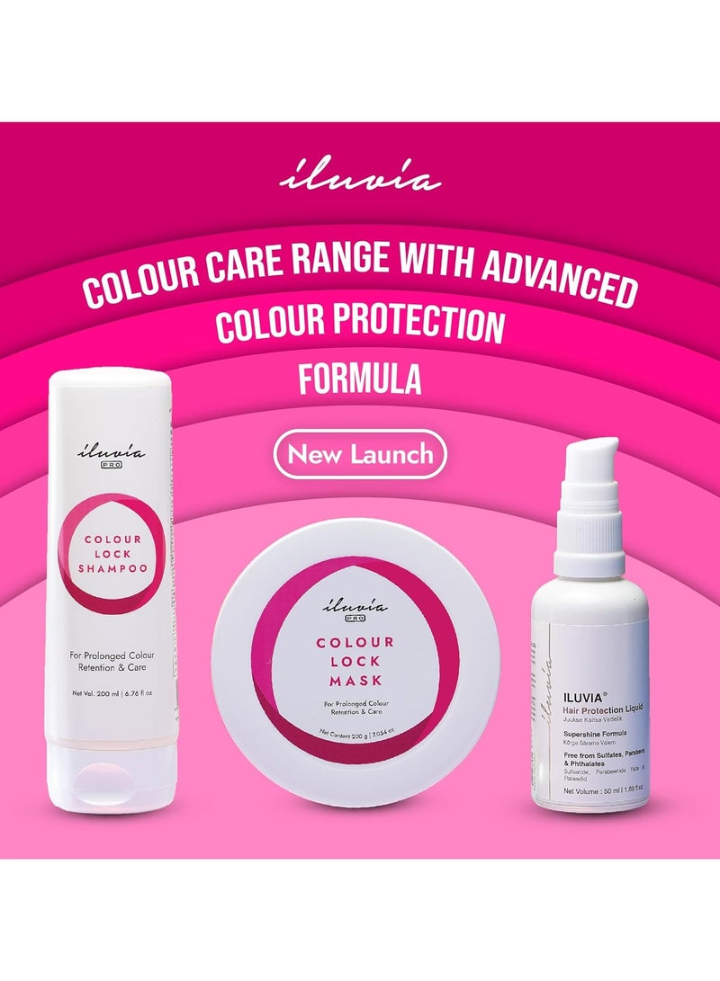 إلوفيا مجموعة قفل الألوان لتعزيز حماية الألوان (مناسبة أيضًا للشعر المعالج بالألوان)، 200mL، خالية من الكبريتات || خالية من الفثالات || بارابين خالية - Image 3