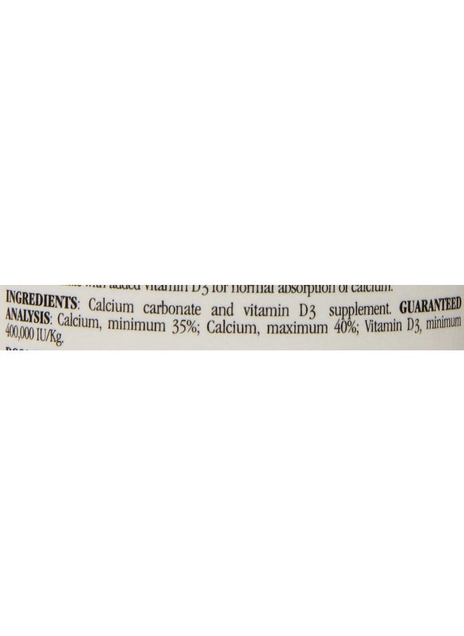 Rep-Cal Phosphorous-Free Calcium Ultrafine Powder Reptile/Amphibian Supplement With Vitamin D3, 3.3 Oz  - Image 4