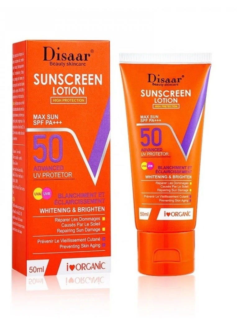 Disaar - Moisturizing, whitening and sunscreen lotion, strength 50 - Image 1
