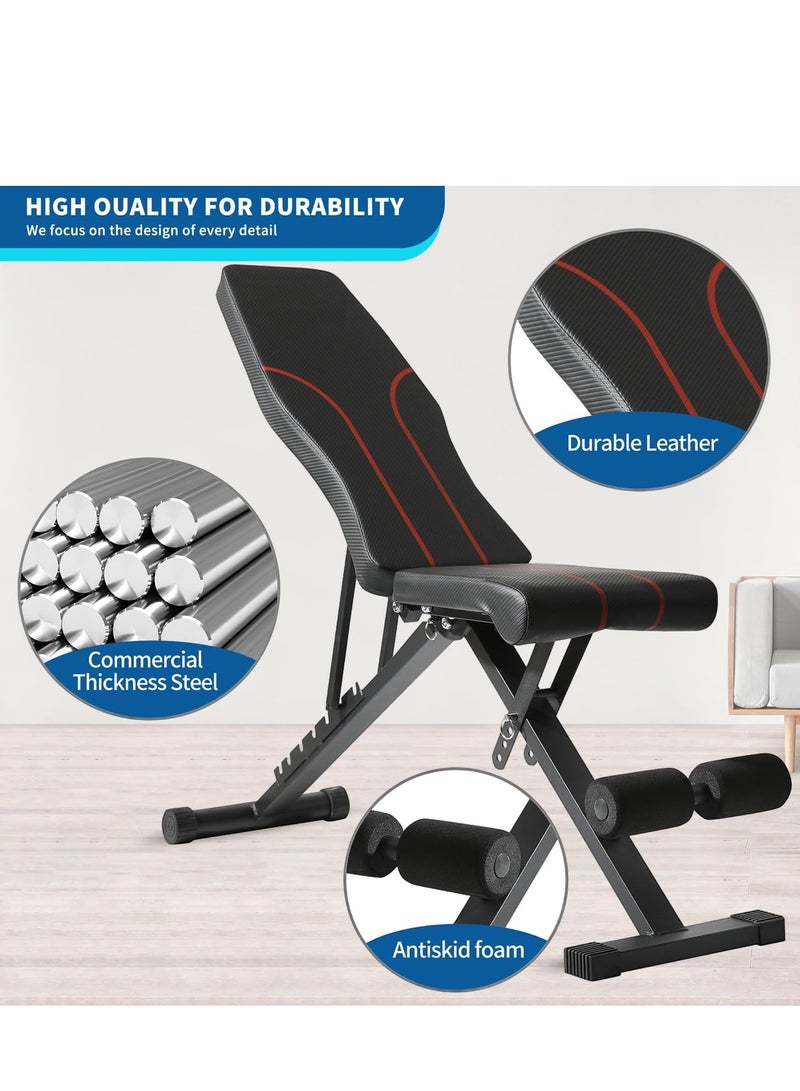 Gasara Foldable Multi-Purpose Weight Bench - Image 3