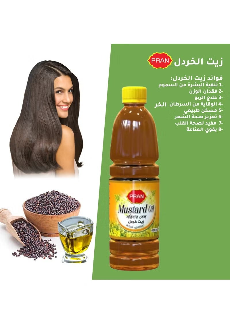 بران زيت الخردل 400 مل - Image 3