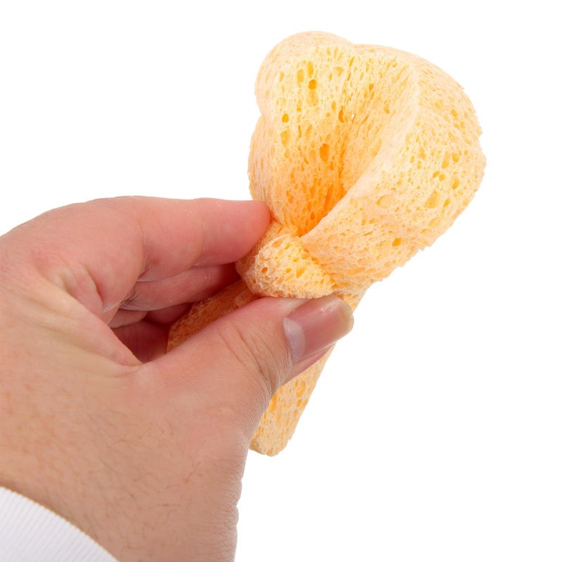 4pcs Newborn Bath Sponges Soft Cartoon Scrubbers for Gentle Shower Care - Image 5
