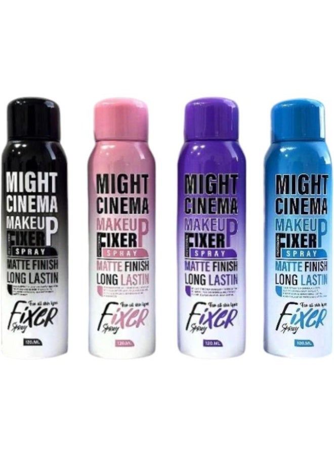 Might Cinema Makeu fixer spray Matte Finish Long Lastin from might Cinema-1363- Black package - Image 2