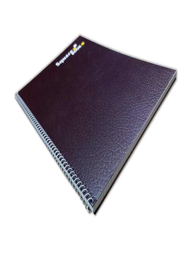 LRS Square Grid Spiral Notebook A4 Size (29.7 x 21 cm) - 50 Sheets- 100 Pages - 75 GSM Smooth Paper- Pack of 2 - Image 4
