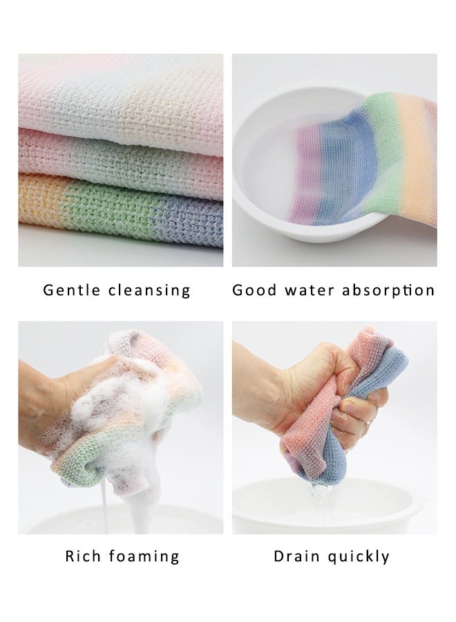 3 Piece Long Bath Towel Scrubbing Towel  - Image 3