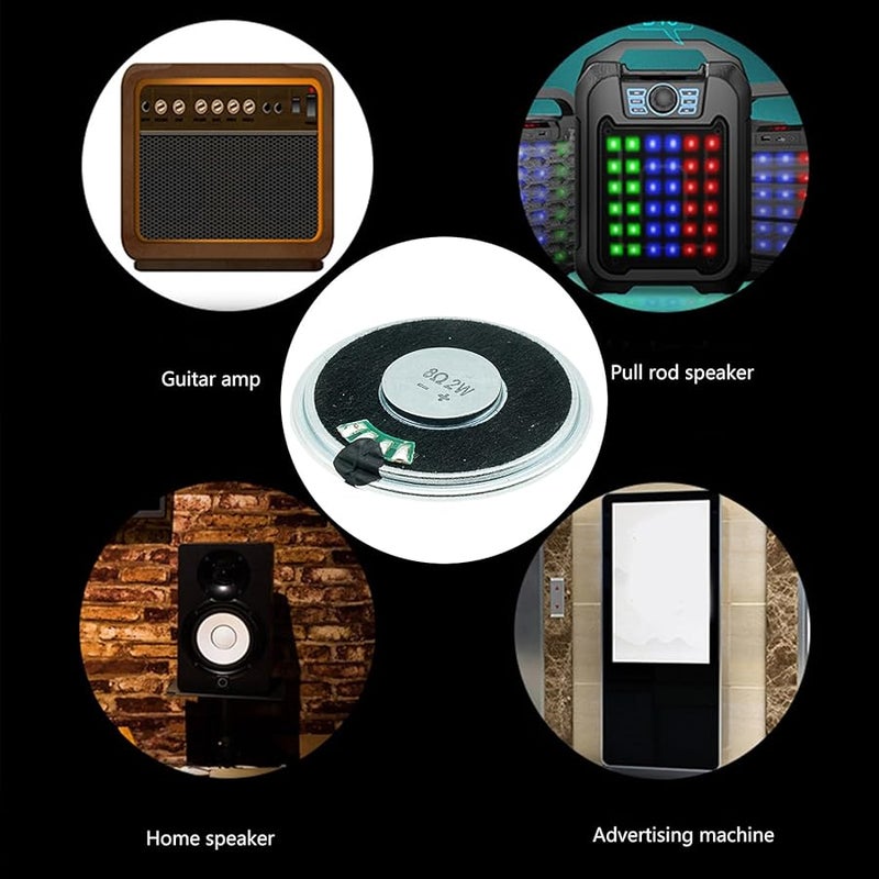 2PCS 2W 40mm Horn Loudspeaker 8 Ohm Internal Magnet for Auditory Projects - Image 3