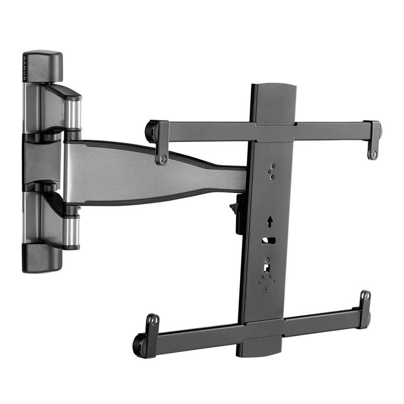 Sanus Premium Full Motion TV Wall Mount for 32 55 TVs Stainless Steel Finish with FluidMotion Design for Smooth Extension Tilt