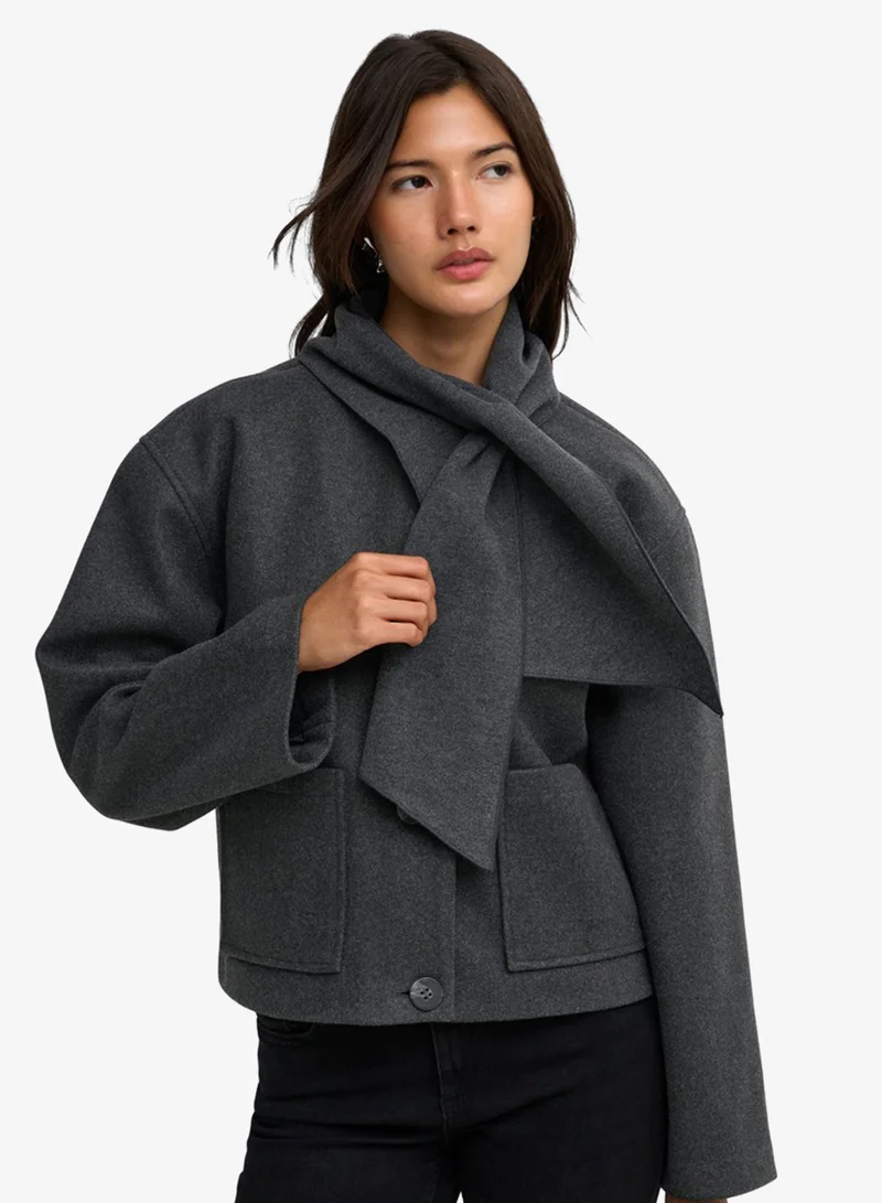 Only  Onlcarrie Scarf Jacket for Women | Best Price UAE