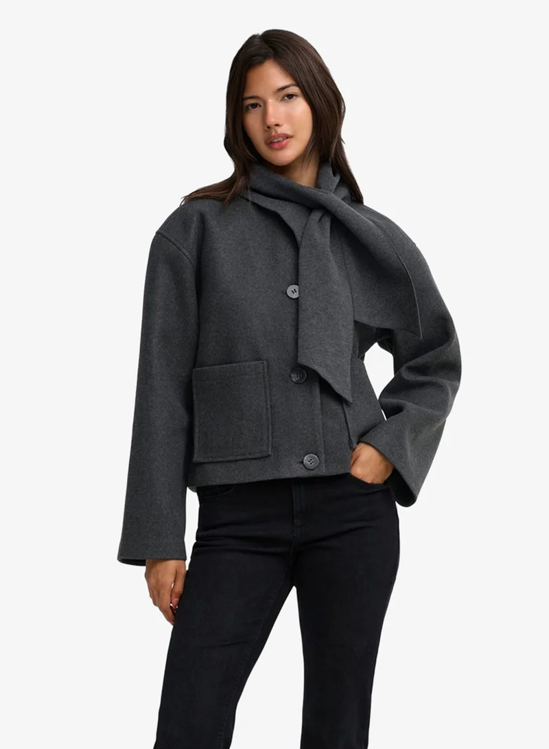 Onlcarrie Scarf Jacket