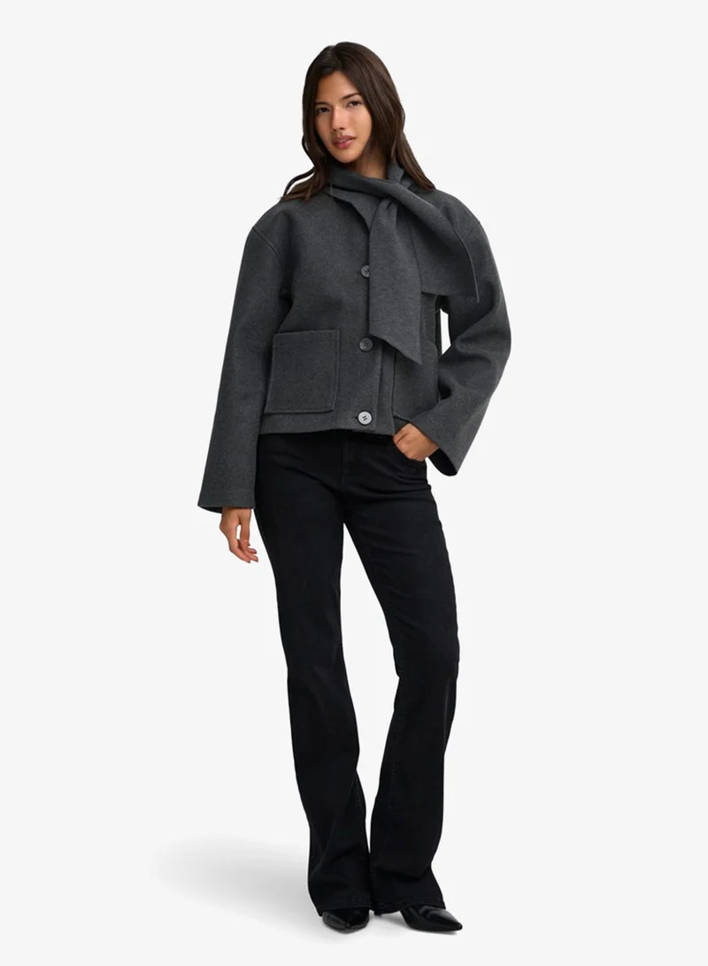 Only  Onlcarrie Scarf Jacket for Women | Best Price UAE